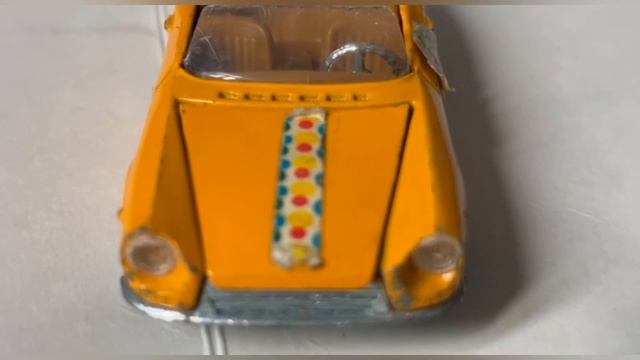 Fiat 124 Sport By Politoys Export 1/43 Diecast Model Made In Italy #fiat #politoys