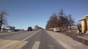 Трасса Нальчик - Минеральные Воды. Зима, день.