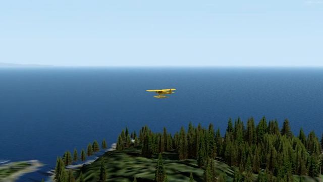 P3D. Piper J-3 Cub. смотреть онлайн