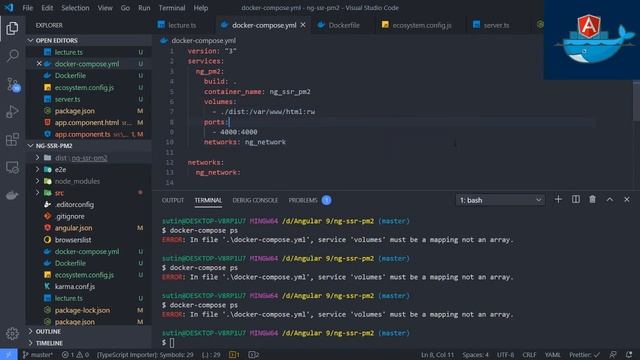 Facebook Live How to Deploy Angular + PM2 to Docker Fixed Crash Live смотреть онлайн