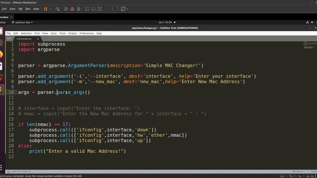 Getting Arguments Using Argparse Module | Pentesting Tools with Python | Craw Security смотреть онлайн