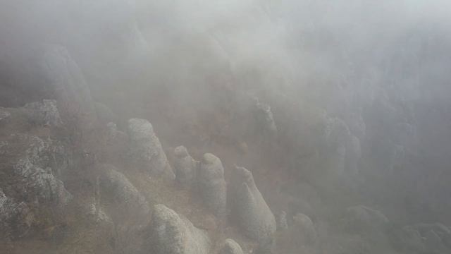 Долина привидений. Гора Демерджи. Полёт в облаках? ч.1 смотреть онлайн