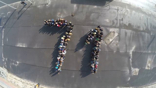 Флеш-моб «Победа 71» (Санкт-Петербург) смотреть онлайн