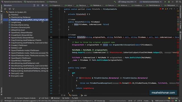 Naming Convention in C# - Capitalization & Word Selection смотреть онлайн
