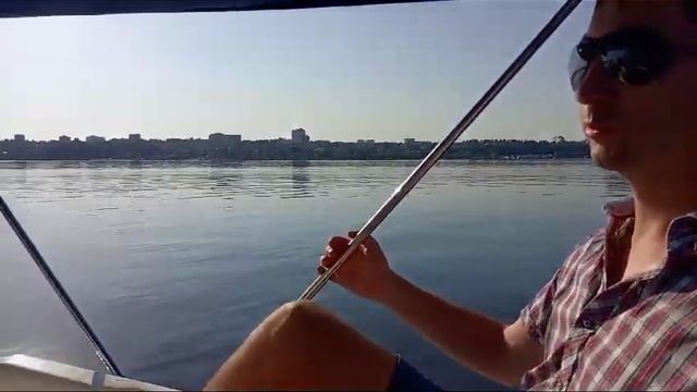 Воронеж, парк Дельфин, водохранилище, катамаран) 30.08.23г. смотреть онлайн