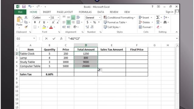 Keyboard book 7: chapter no 1: Formulas in excel 2013 смотреть онлайн
