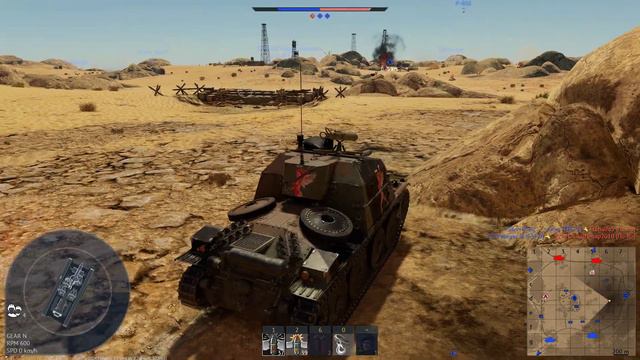 Sav M/43 (1944) Realist Battle Gameplay War Thunder Part 1 смотреть онлайн