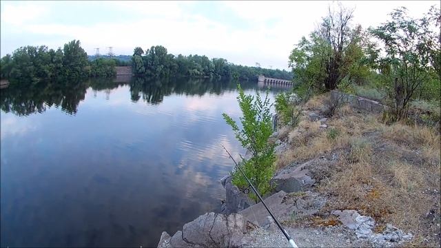 Рыбалка перед работой! Попытка обмана - голавль на бомбарду с тараканом! 11 серия Запорожье смотреть онлайн