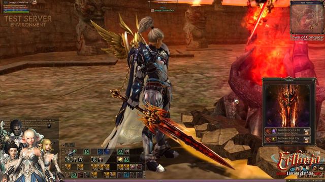 Death Knight Flaming Sword Weapon Guide on www.Lineage2Ertheia.com смотреть онлайн