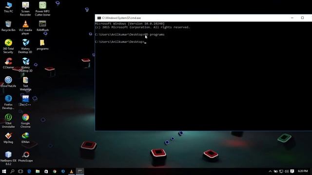 How to create folder and text files using cmd ( simple Way ) смотреть онлайн