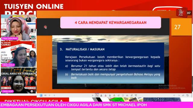 🔴[LIVE] PA SEM 1 STPM: SIRI 2-PERLEMBAGAAN PERSEKUTUAN (1) BERSAMA CIKGU AGILA#39 #TUISYENPERCUMA смотреть онлайн