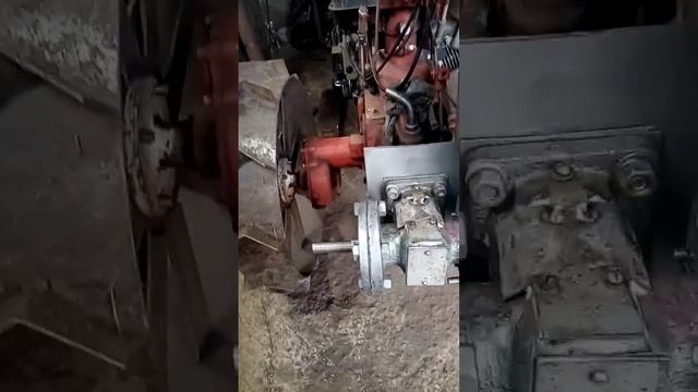 Понижающий редуктор для мотоблока из водяной задвижки РУ-50 смотреть онлайн