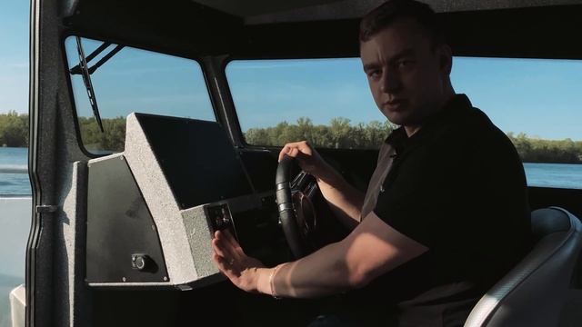 Подробный обзор новейшей модели катера VOLZHANKA VOYAGER 600 COB с мотором Yamaha 175! смотреть онлайн