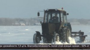 Снегозадержание на полях