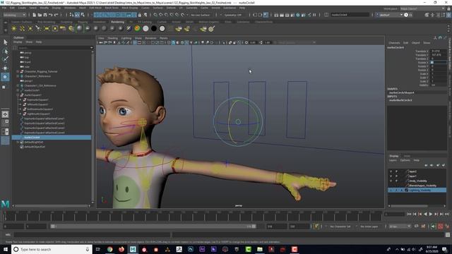 Rigging GUI in Maya смотреть онлайн