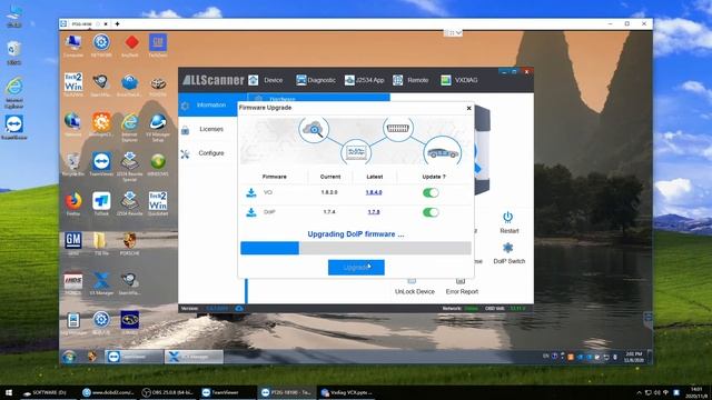 VXDIAG VCX Performs Donet Super Remote Connection Function