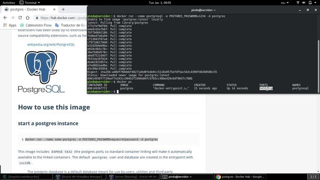 Instalación Docker PostgreSQL смотреть онлайн