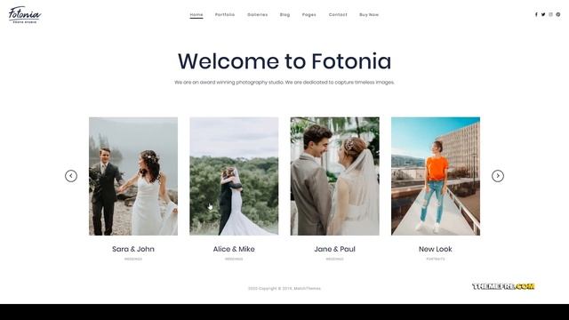 Kashima - Portfolio Photography Theme for WordPress photo gallery minimal смотреть онлайн