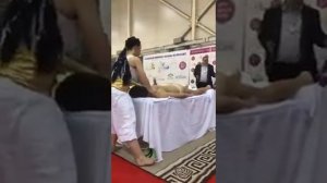 Выступление от Юля Берёза с техникой «Египетский массаж»