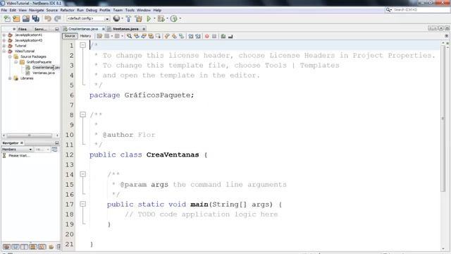 79.- Crea tu primera ventana (JFrame) con puro código, desde cero, en Java. смотреть онлайн
