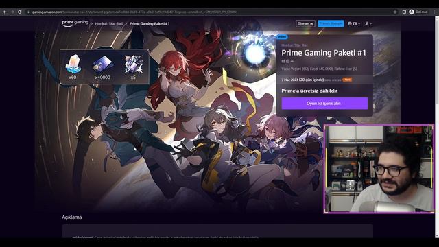 Honkai Star Rail Prime Gaming Paketi ödüllerini almayı unutmayın! смотреть онлайн