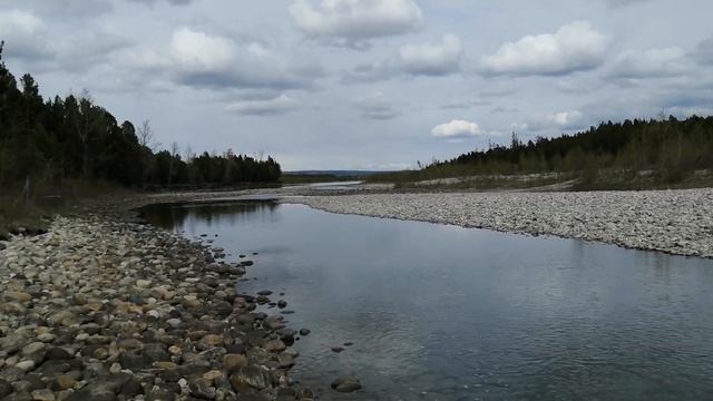Река Китой, верховья, недалеко от посёлка Октябрьский, Усольского района. смотреть онлайн