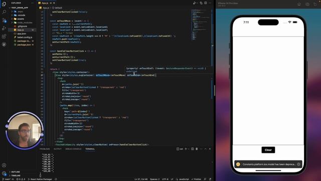 Drawing in React Native with React Native SVG: Tutorial for Beginners (Part 1) смотреть онлайн