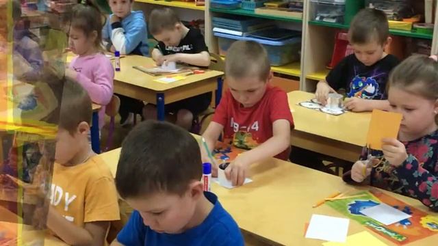 "Красавица береза" объемная аппликация в подготовительной группе №3 смотреть онлайн