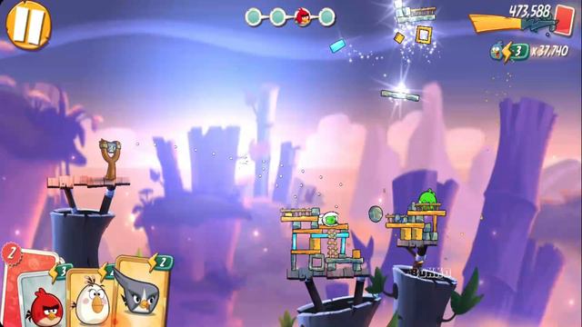 ANGRY BIRDS 2 (DBG) King Pig Panic Today Challenge (Level 59) World Record Scrod GamePlay смотреть онлайн
