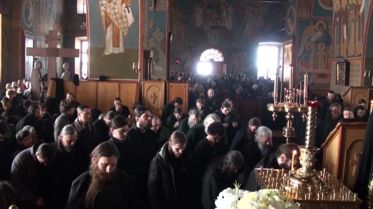 Первая седмица Великого поста. Оптина Пустынь