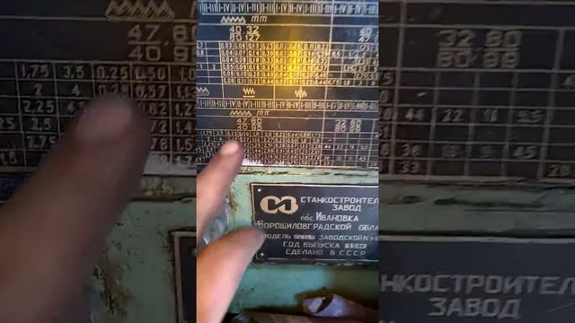 Таблица токарного станка лт10. Нарезка резьбы смотреть онлайн
