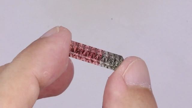 Bicolor Tourmaline ZigZag™ Cut 5.72 cts смотреть онлайн