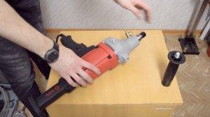 KEN 6110B - Обзор дрели для алмазного бурения, коронки М22, переходник на 1 1/4", пылеотвод..