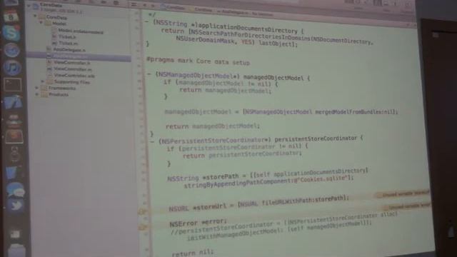 Курс iOS (II группа), Core Data смотреть онлайн