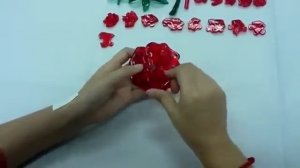 3D пазлы как собрать розу crystal puzzle