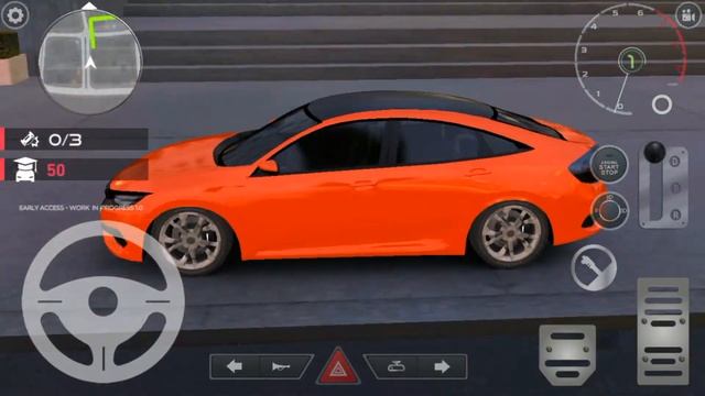 Petrolhead Honda civic | Realistic Graphics - Android Gameplay смотреть онлайн