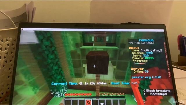 Gamster finishing level easy in parkour minecraft java смотреть онлайн