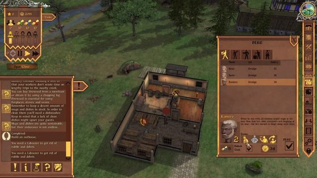 Crossroads Inn #1 — Начинаем управление своей Таверной. Первый взгляд. (Экономический симулятор) смотреть онлайн