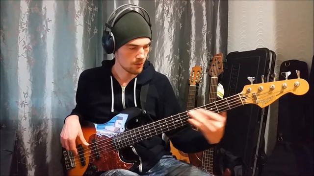 Bass Riff "Give Away" on Fender Jazz Bass 5 String смотреть онлайн