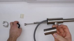 Разборка смесителя из нержавейки nanwo N-3126,