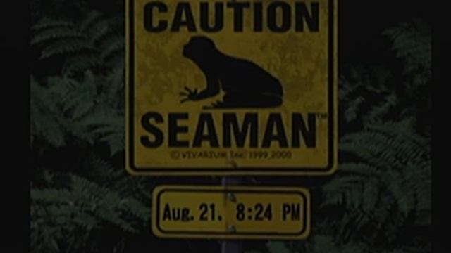 Sega Dreamcast Seaman - Leonard Nimoy gives the "Tadmen" their name смотреть онлайн