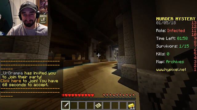 INFECTION MODE SAVE US - MINECRAFT MURDER MYSTERY | JeromeASF смотреть онлайн