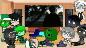 Monster School react to Minecraft In Real Life