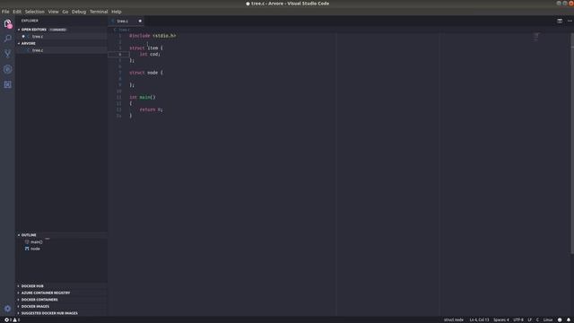 Curso C | Árvore Binária | #2 - Como representar árvores binária em linguagem de programação C смотреть онлайн