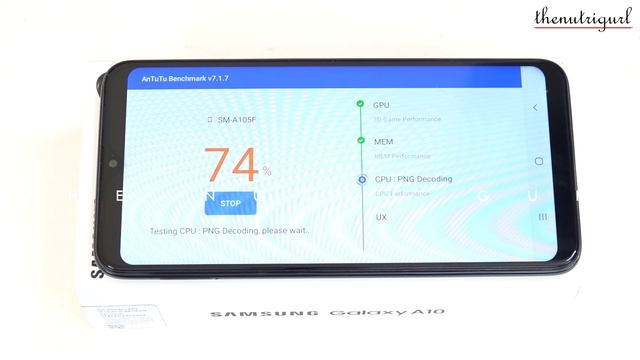 Samsung Galaxy A10 - ANTUTU Benchmark
