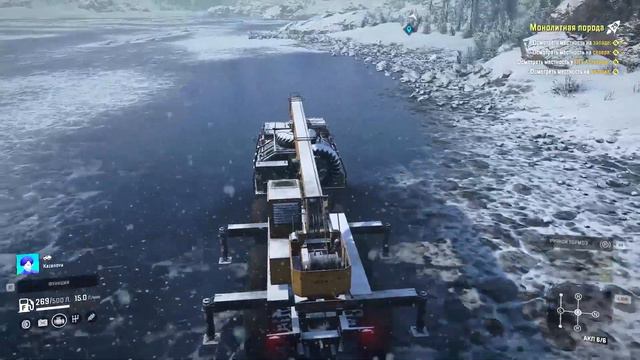 Snowrunner Амур Северный щит Мост у КПП #148 смотреть онлайн