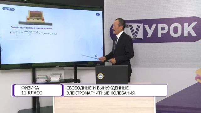 Физика. 11 класс. Свободные и вынужденные электромагнитные колебания /07.09.2020/ смотреть онлайн