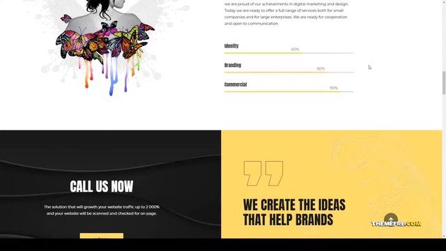 Samura Creative Web Agency WordPress Theme 13 agency Build Website смотреть онлайн