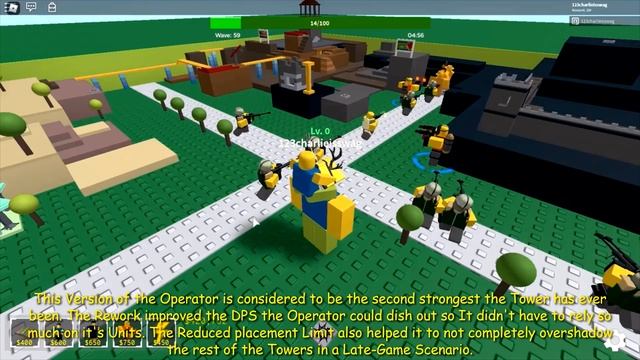 The History of the Operator Tower | Retro TDS (Roblox) смотреть онлайн