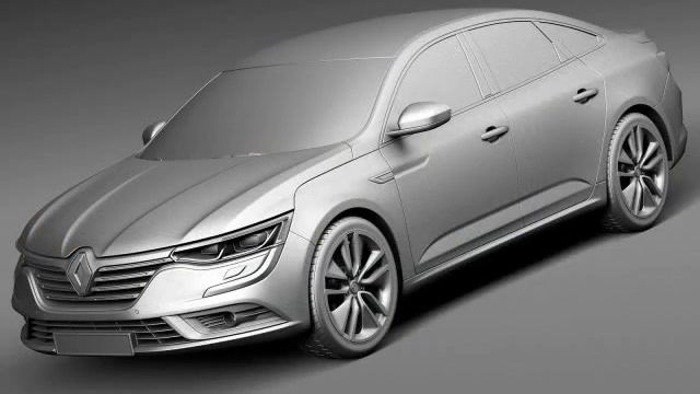 3D Model Renault Talisman 2016 at 3DExport.com смотреть онлайн